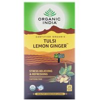 Organic India Tulsi Lemon Ginger Tea
